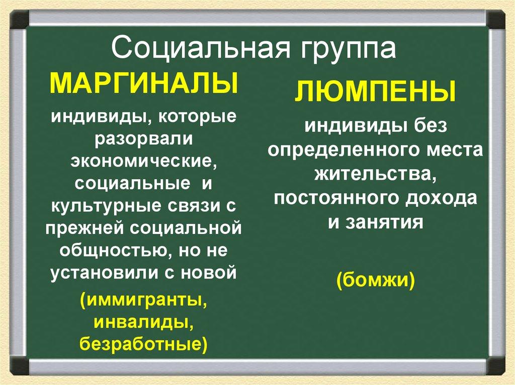Социальная группа