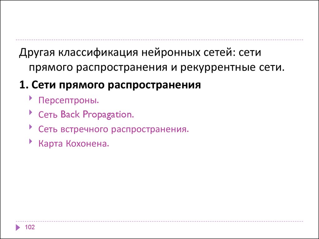 Нейронные сети