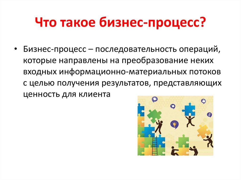 Что такое бизнес-процесс?