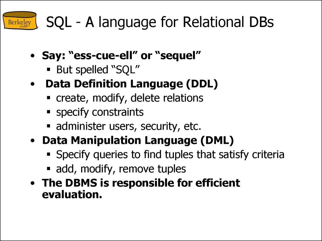 Ex: Instance of Students Relation