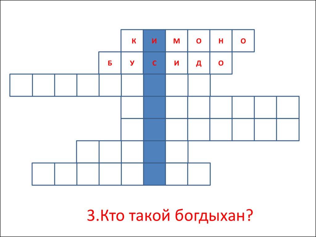 3.Кто такой богдыхан?