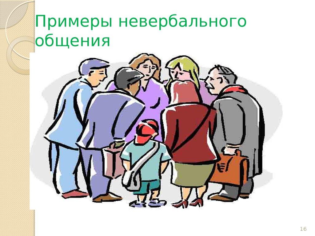 Примеры невербального общения