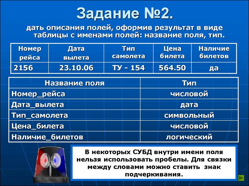 Задание №2.