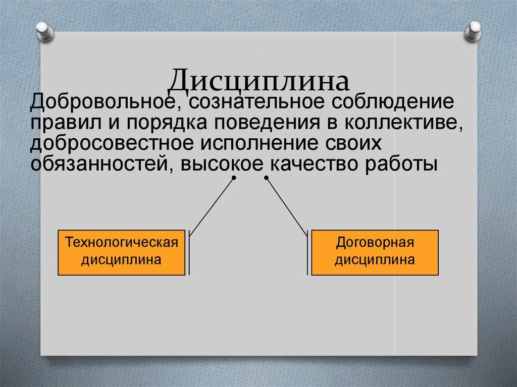 Дисциплина