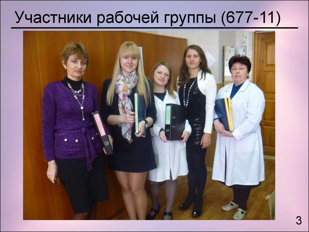 Участники рабочей группы (677-11)
