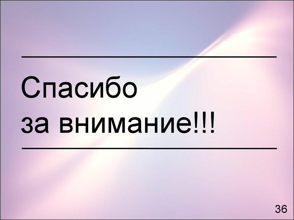 Спасибо за внимание!!!
