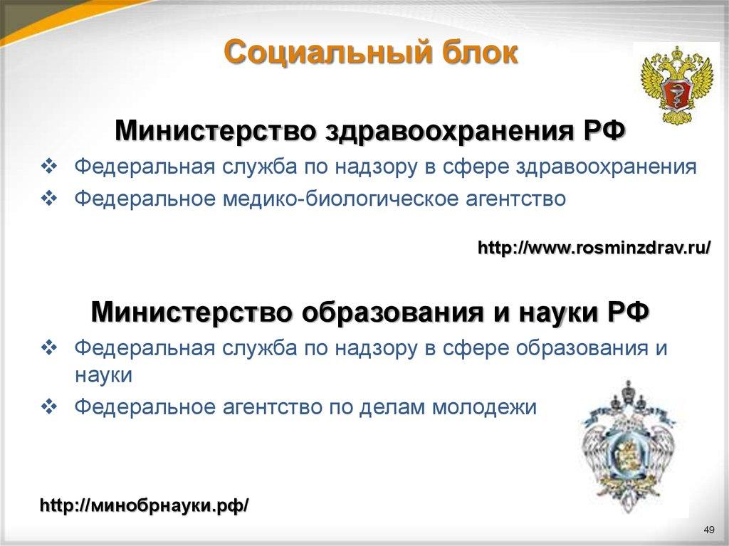 Социальный блок