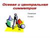 Осевая и центральная симметрия