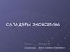 Саладағы экономика
