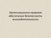 Организационно-правовое обеспечение безопасности жизнедеятельности