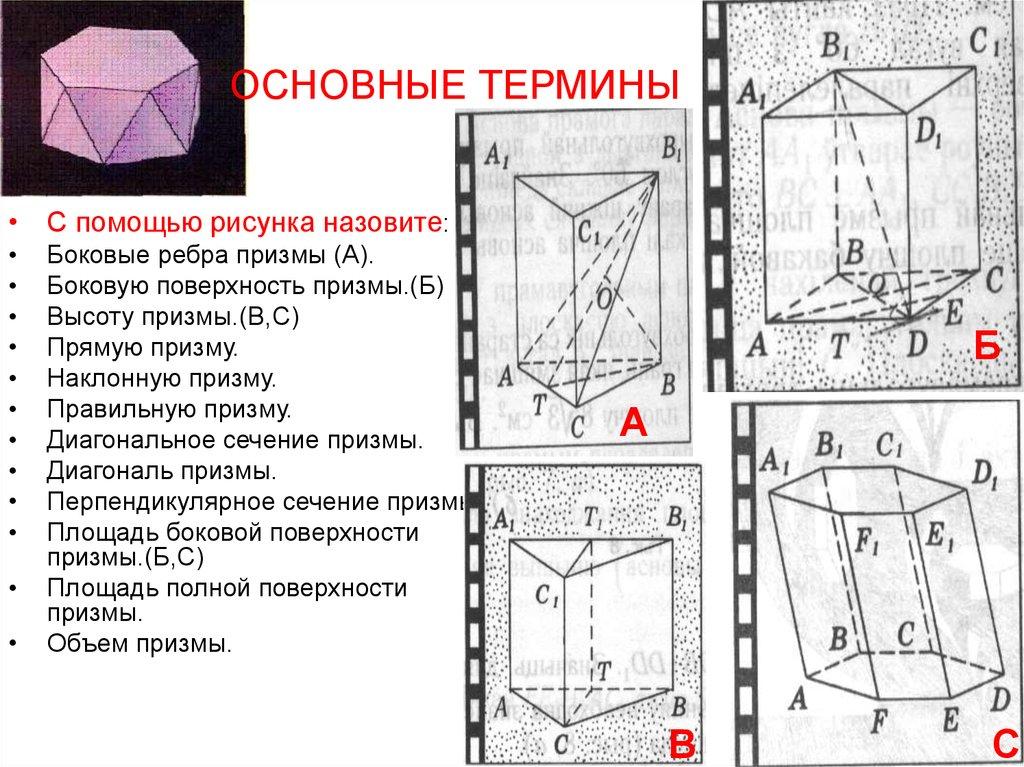 ОСНОВНЫЕ ТЕРМИНЫ