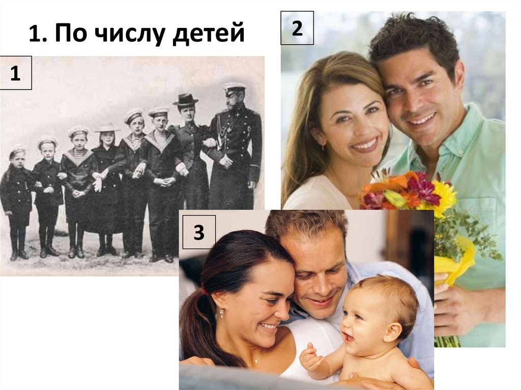 1. По числу детей