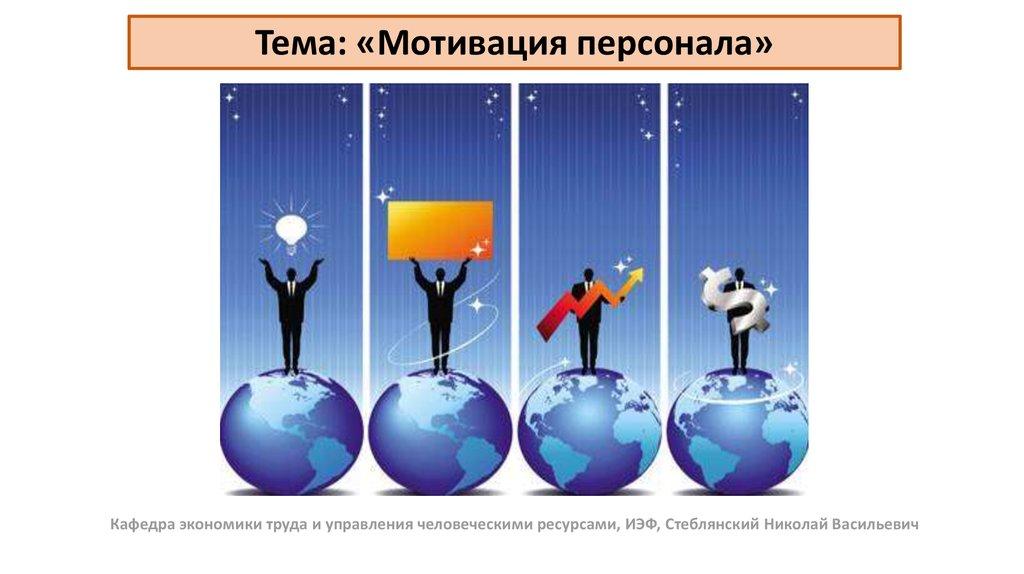 Тема: «Мотивация персонала»