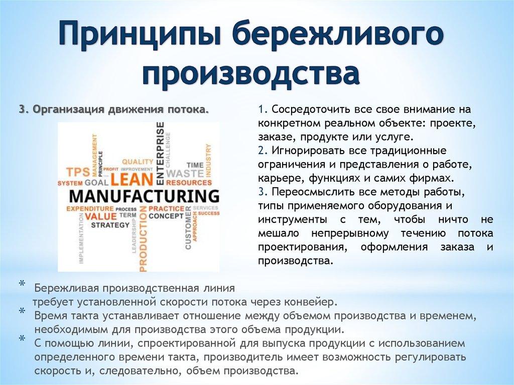 Принципы бережливого производства