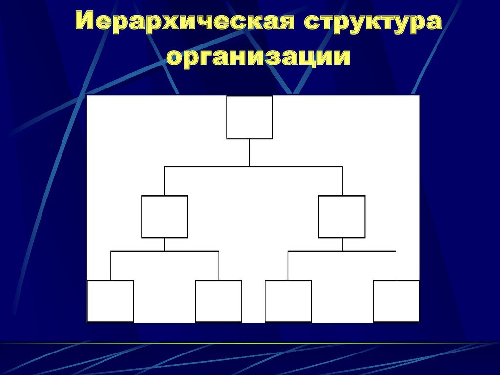 Иерархическая структура организации