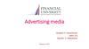 Advertising media