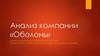 Анализ компании «Оболонь»