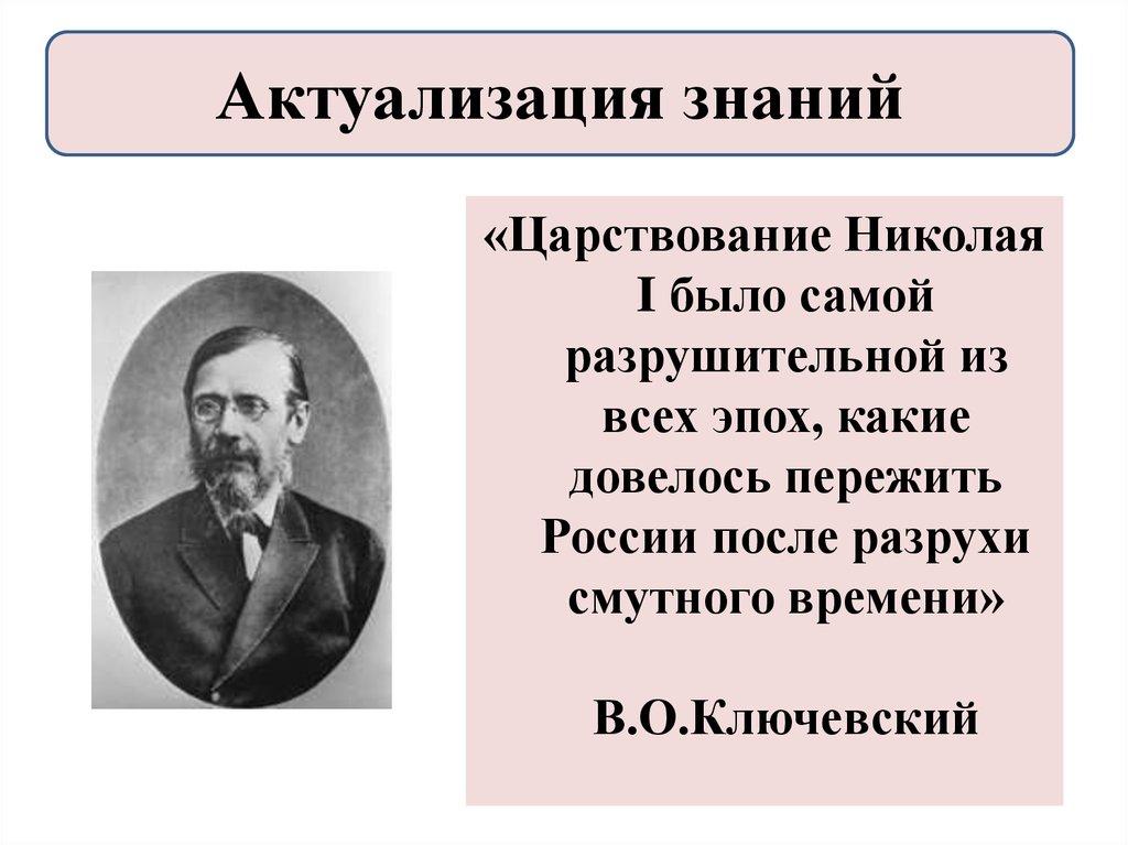 Актуализация знаний