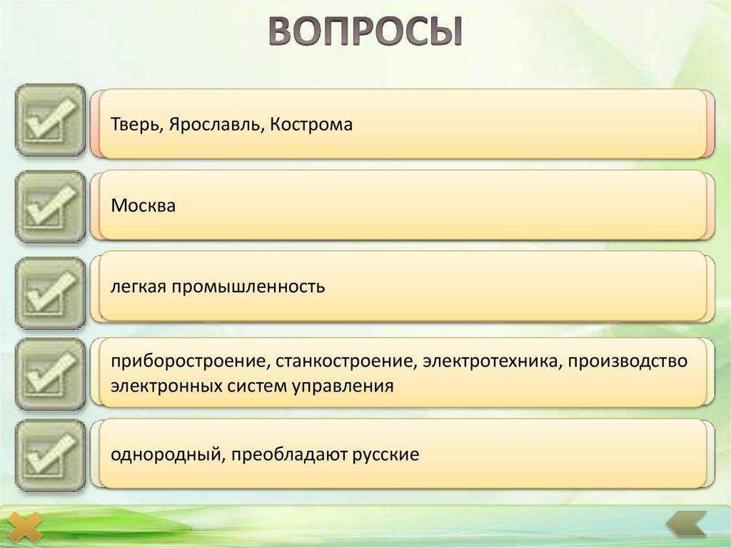 ВОПРОСЫ
