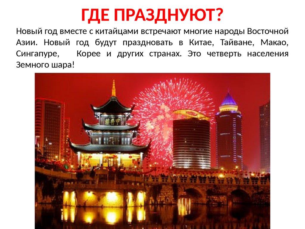 ГДЕ ПРАЗДНУЮТ?