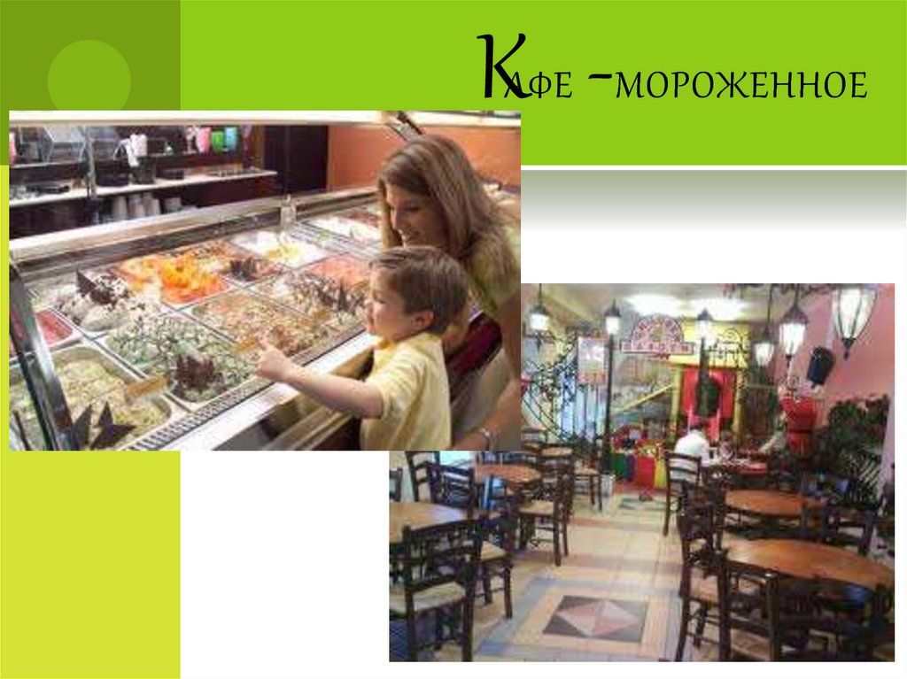 Кафе - мороженное
