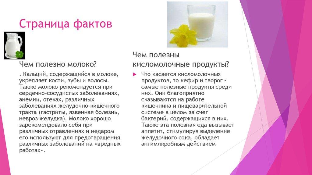 Страница фактов