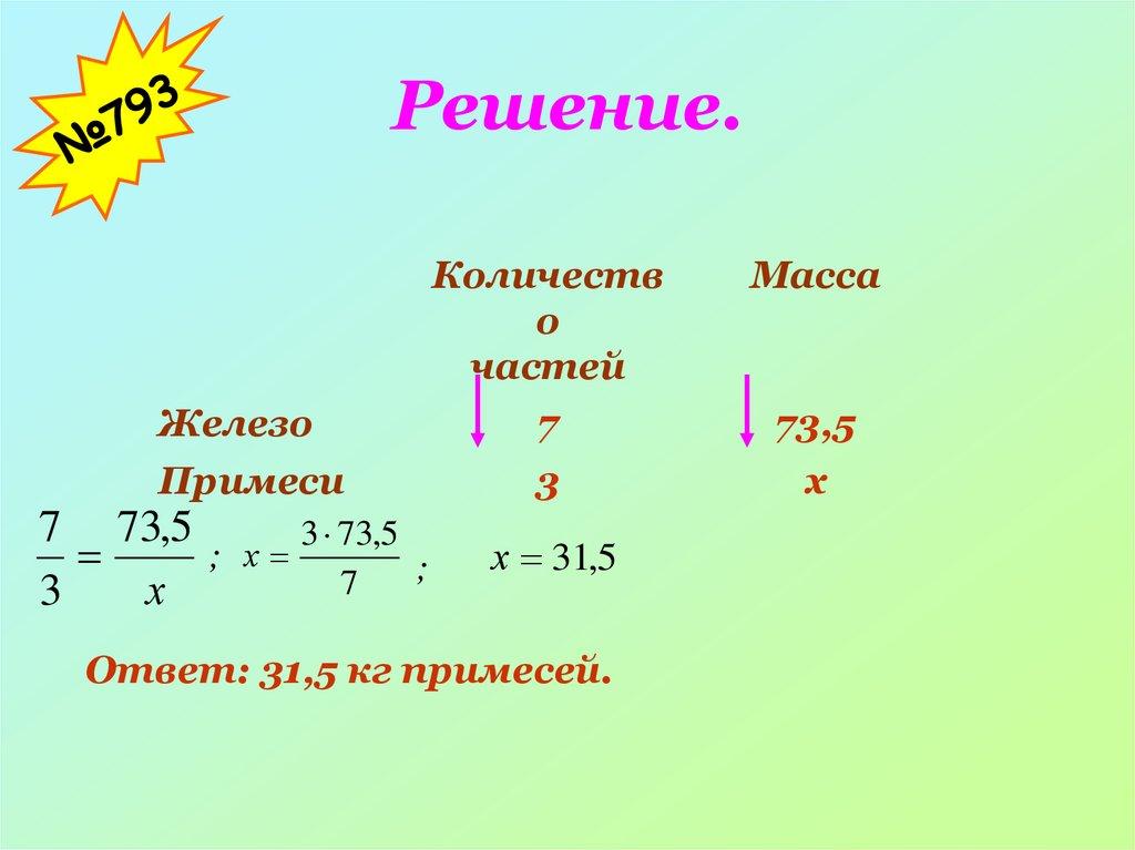 Решение.