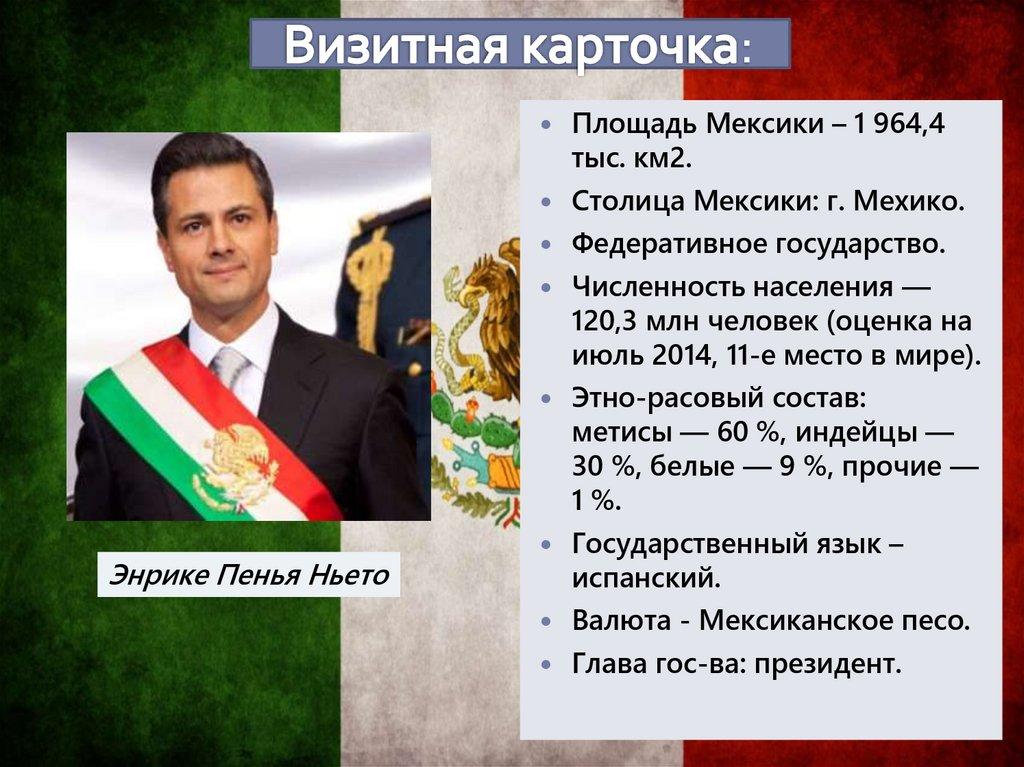 Визитная карточка: