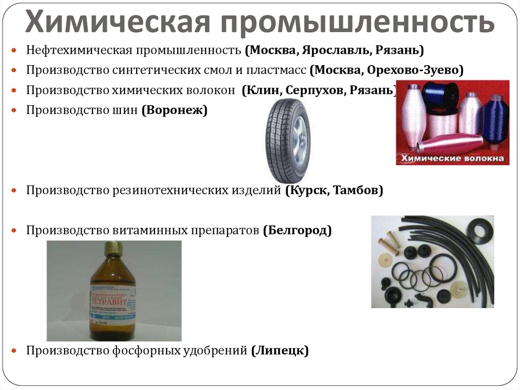 Химическая промышленность