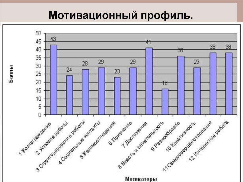 Мотивационный профиль.