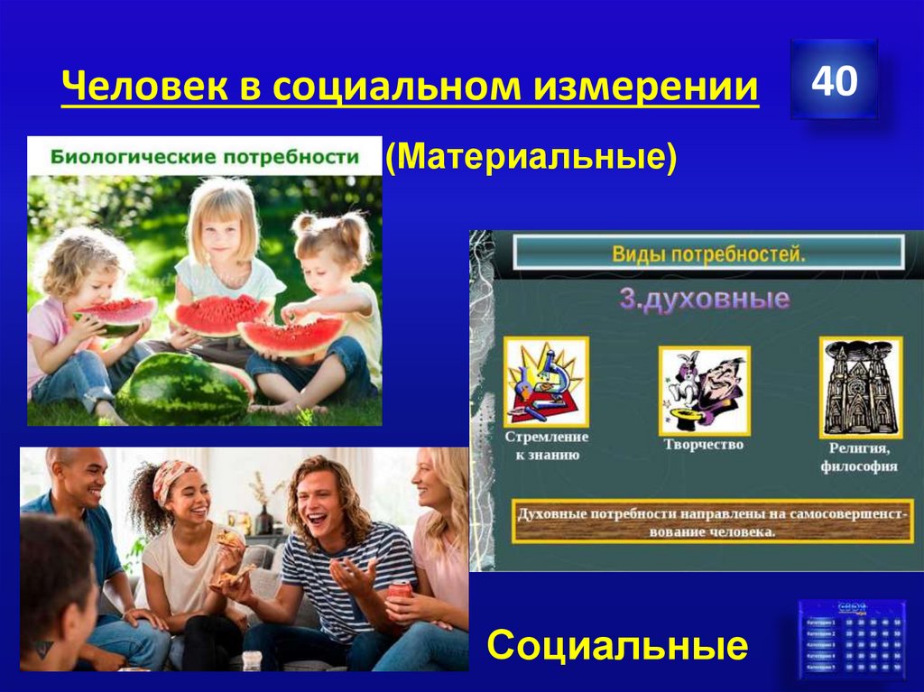 Человек в социальном измерении