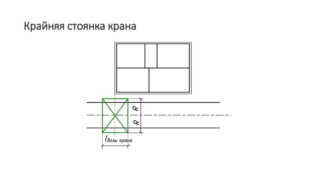 Крайняя стоянка крана