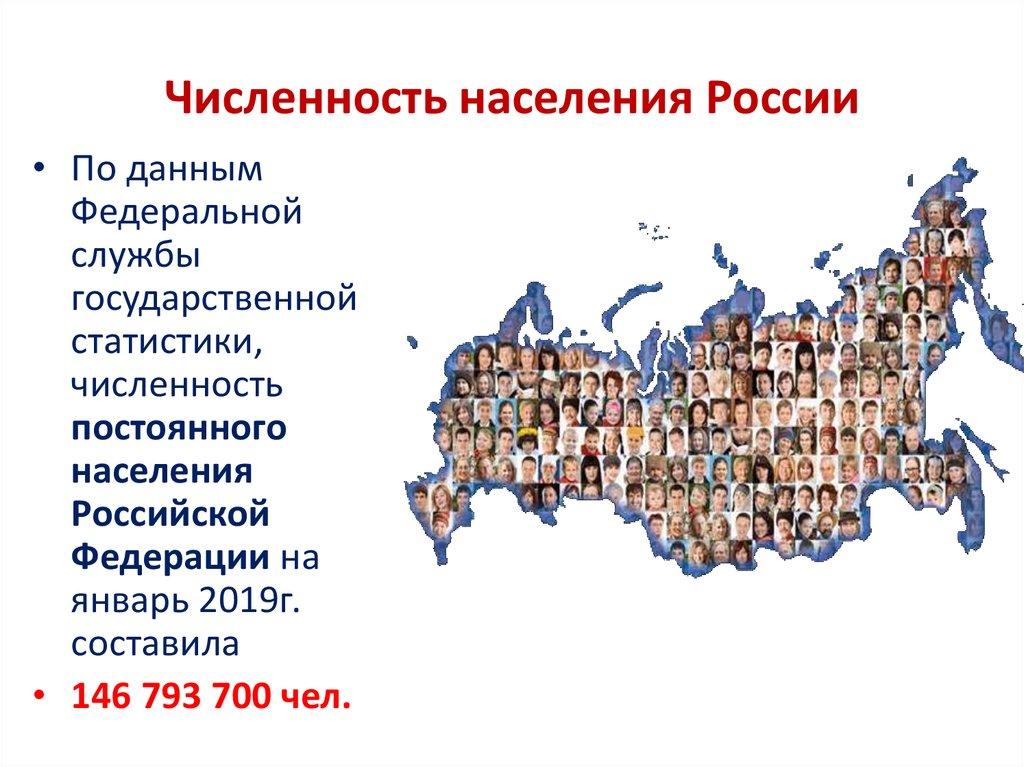 Численность населения России
