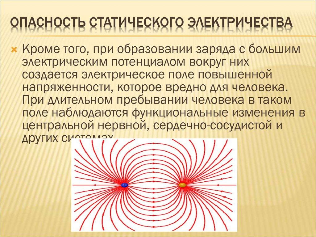 Опасность Статического электричества
