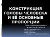 Конструкция головы человека и её основные пропорции