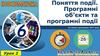 Програмні об’єкти та програмні події (6 клас)