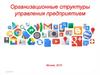 Организационные структуры управления предприятием
