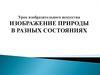 Изображение природы в разных состояниях