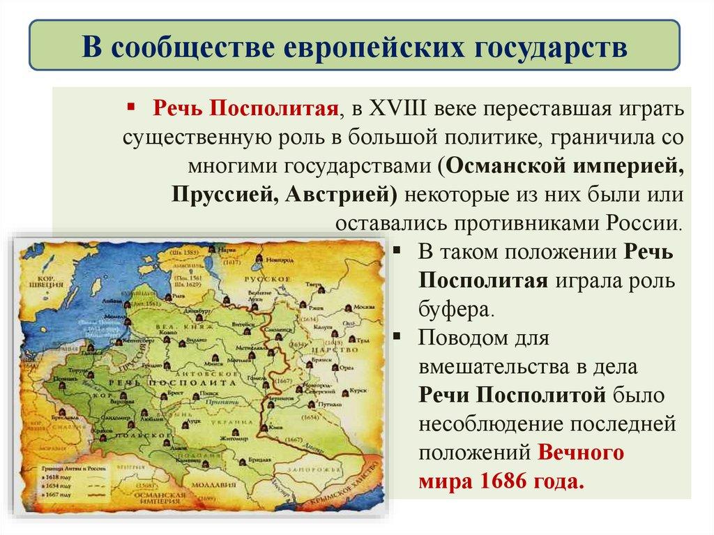 В сообществе европейских государств