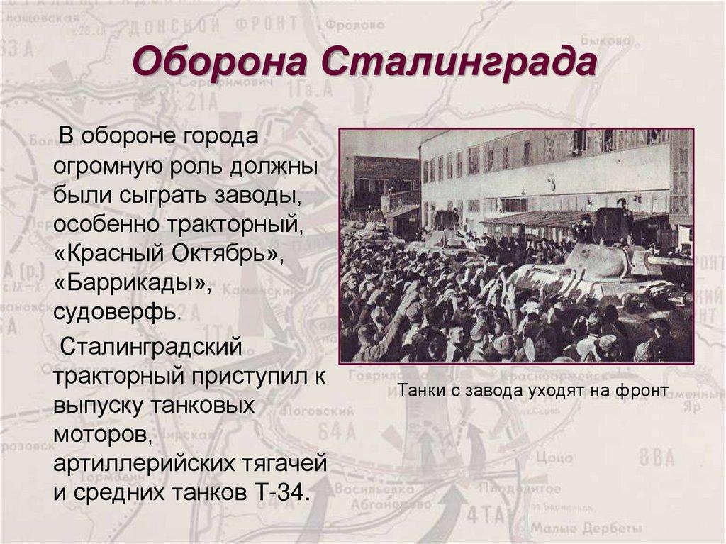 Оборона Сталинграда