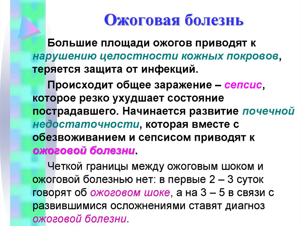 Ожоговая болезнь