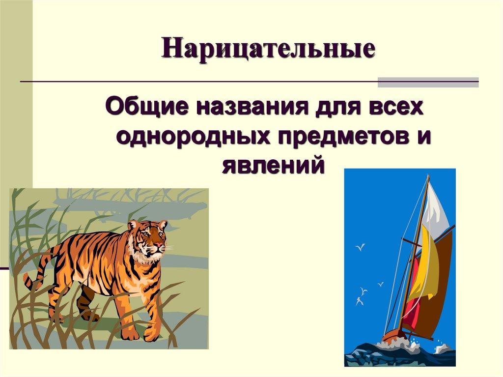 Нарицательные