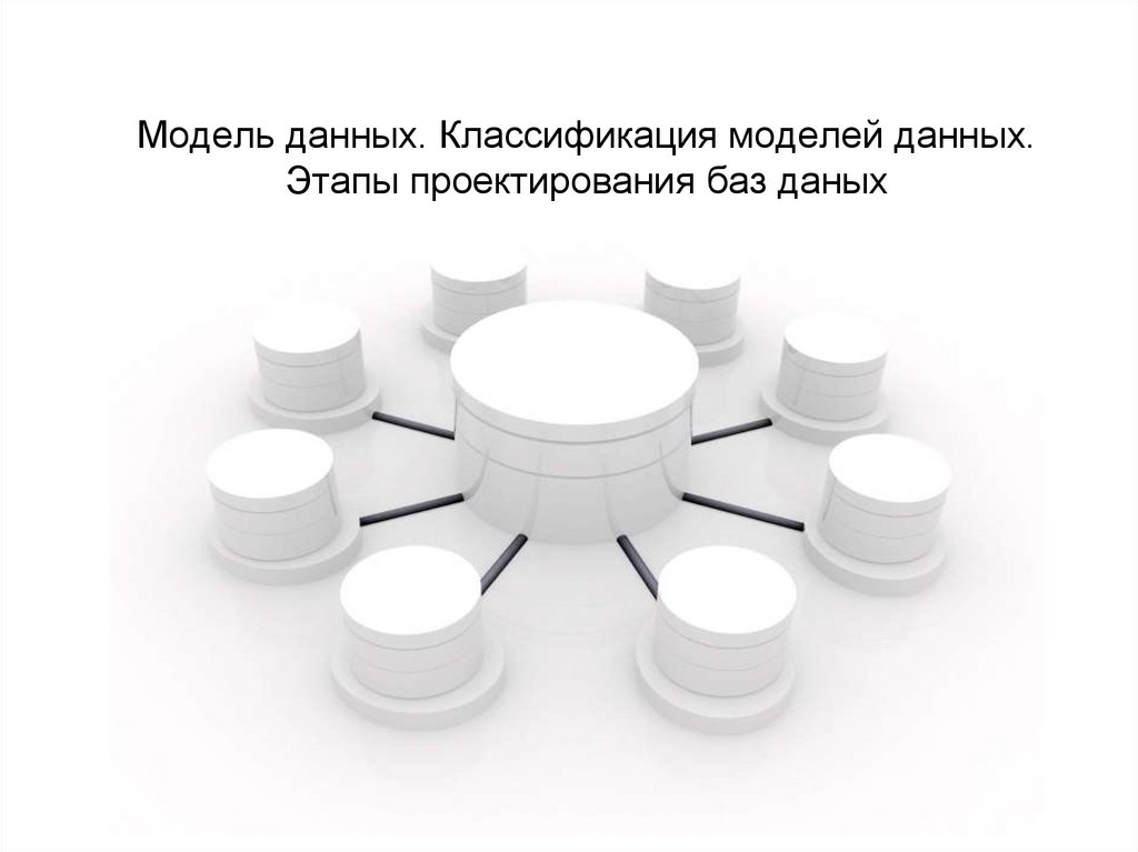 Модель данных. Классификация моделей данных. Этапы проектирования баз даных