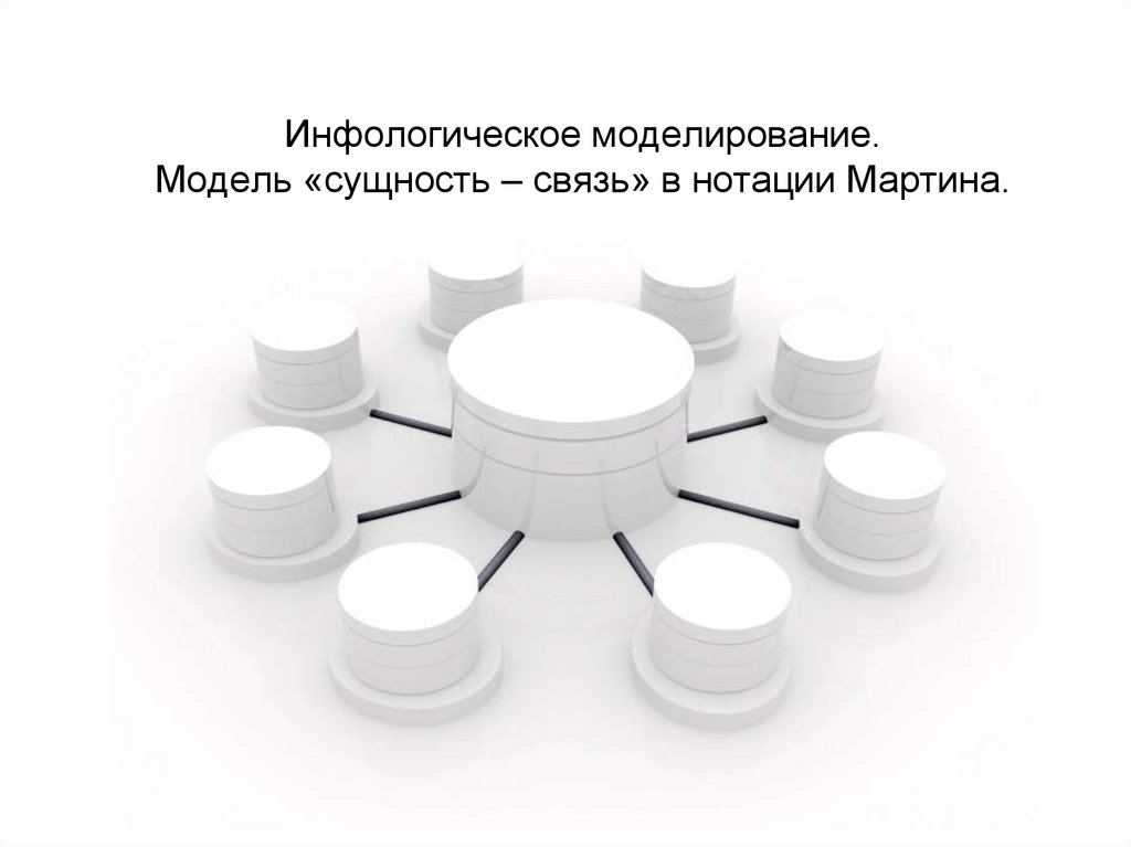 Инфологическое моделирование. Модель «сущность – связь» в нотации Мартина.
