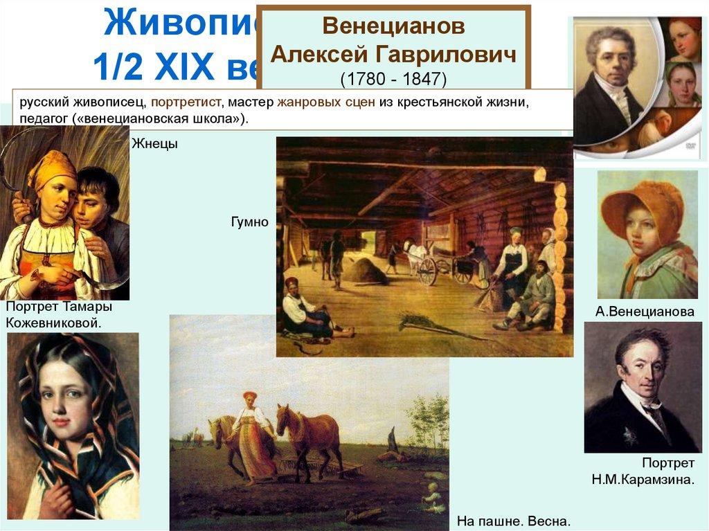 Живопись 1/2 XIХ века