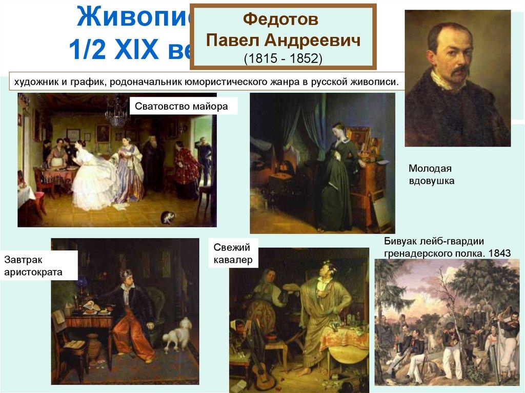 Живопись 1/2 XIХ века