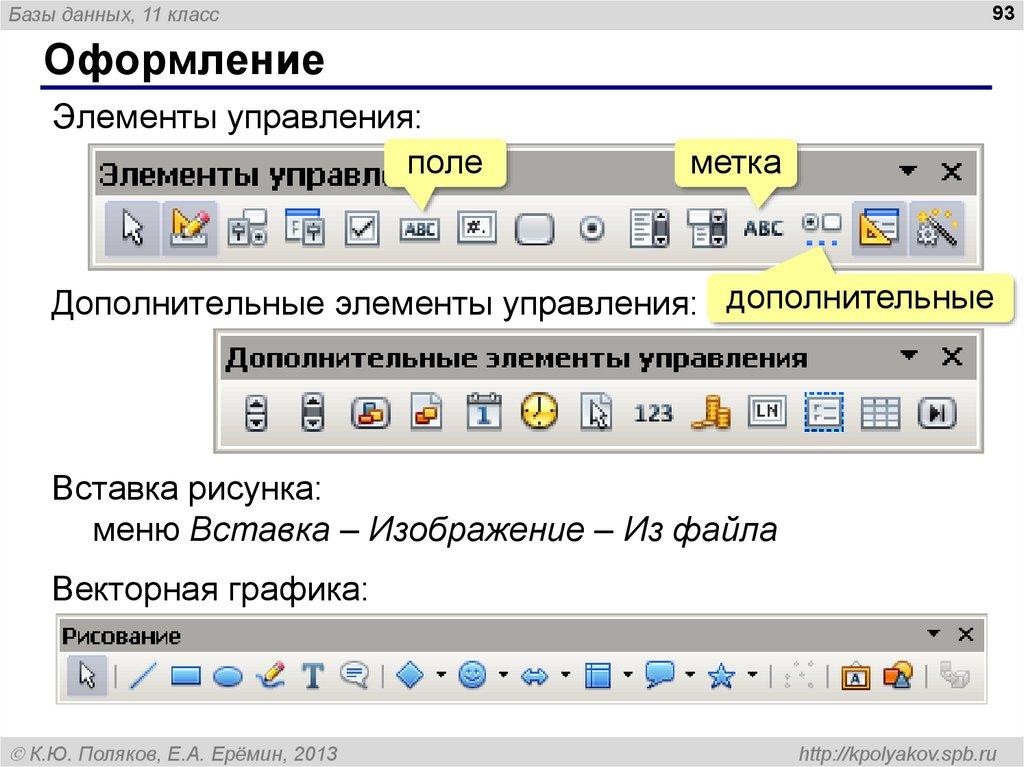 Оформление