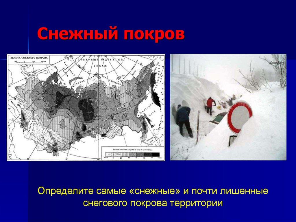 Снежный покров