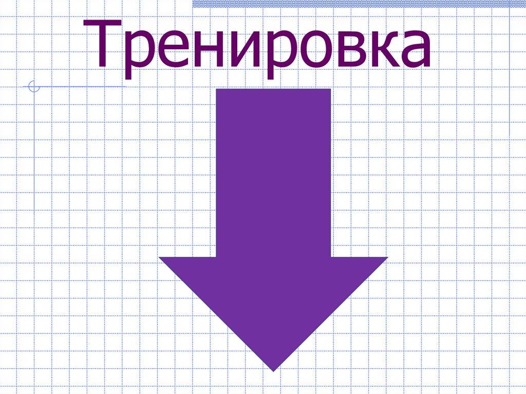 Тренировка