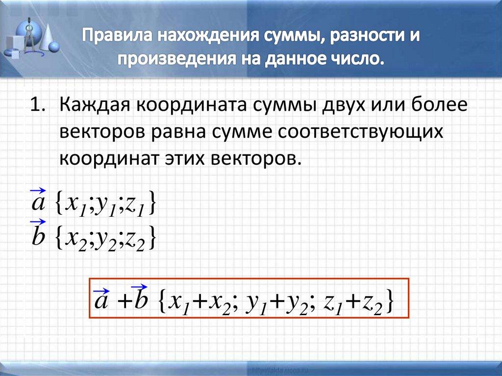Задача: Найдите абсолютную величину вектора: